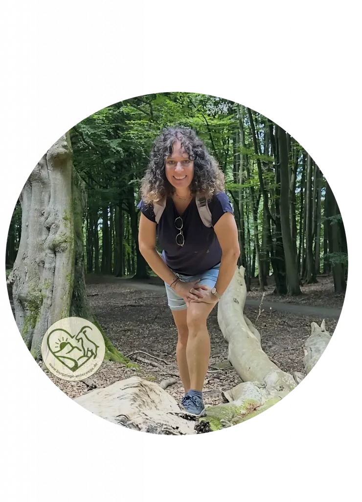 Esther Kramer im Urwald Sababurg